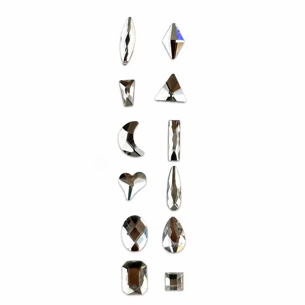 Overlay Rhinestone Mix Clear