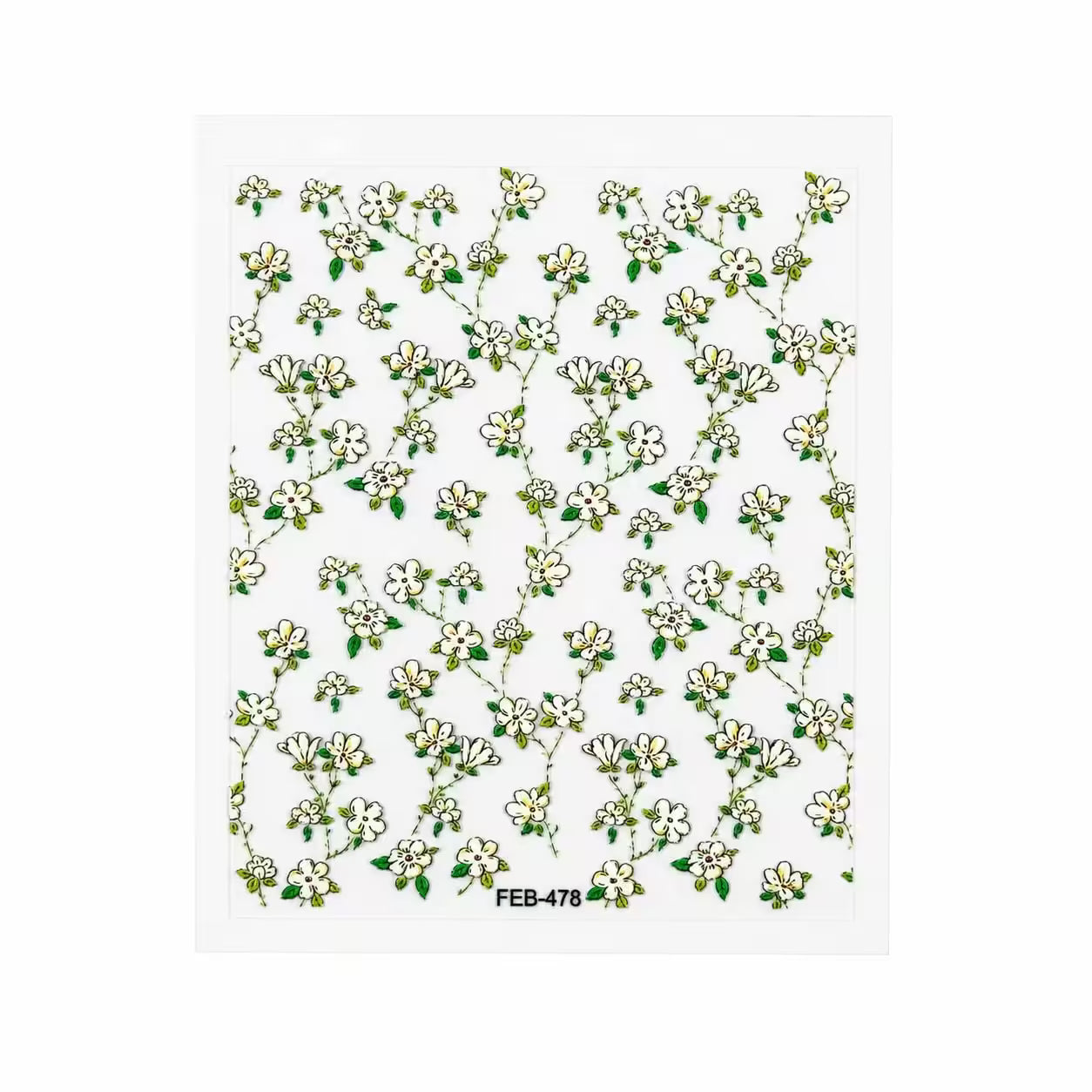 3D Nail Stickers Delicate Mini Flowers