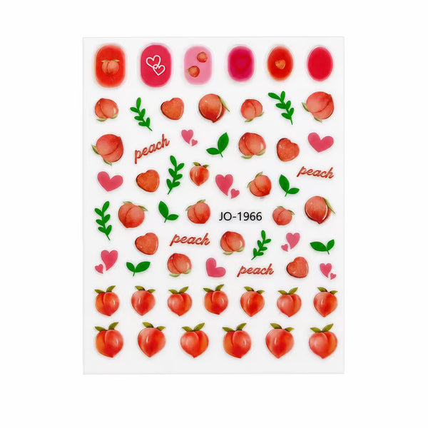 Nail Stickers – Pastel Peach