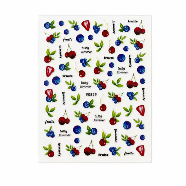Nail Stickers – Fruit Themed
