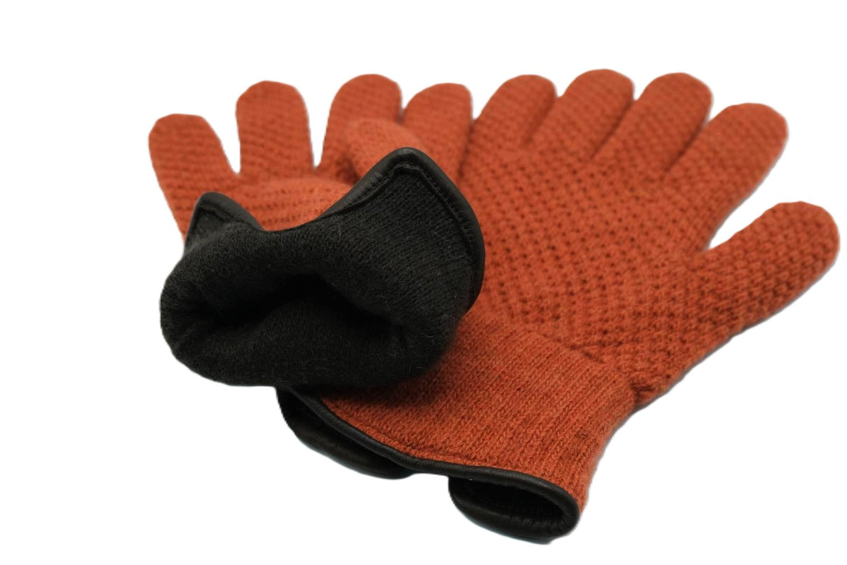 Orange Lobster Gloves