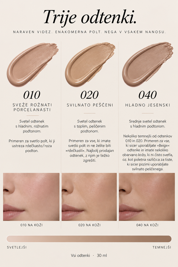 Nourishing Liquid Foundation - Silky Sand 020