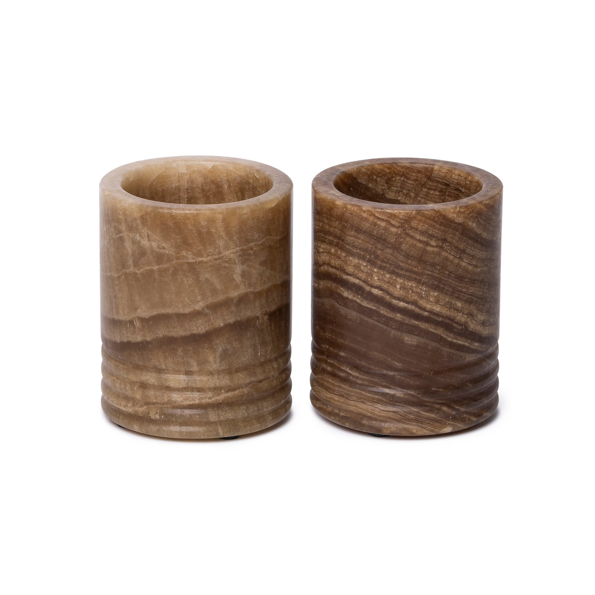 Portavelas Sandal Onyx S Ø8x10cm