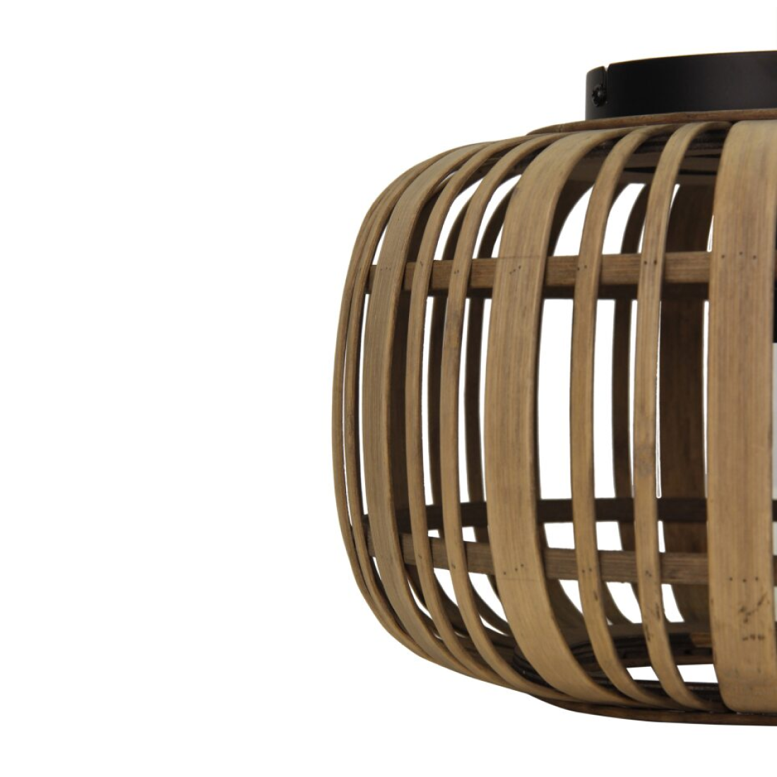 Various Ceiling Lamp Rattan Vintage Design, E27 Socket, Natural Material, without Light Bulb