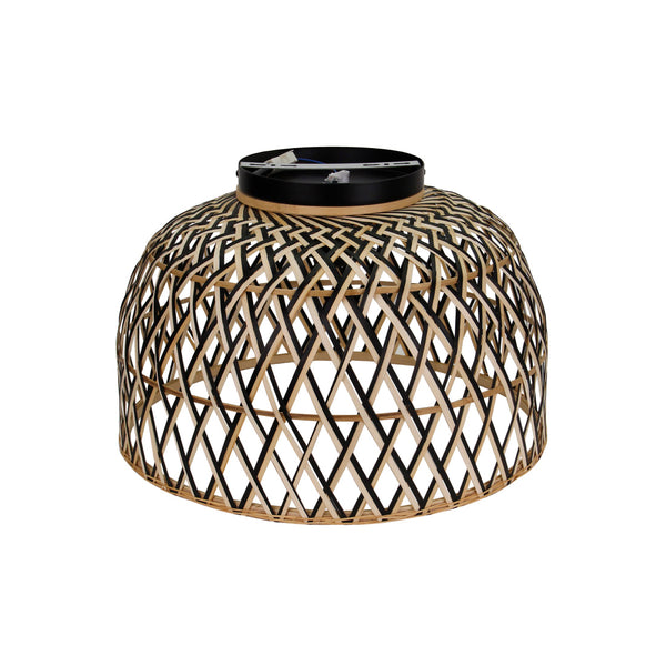 Various Weaving Ceiling Light – Bamboo – Ø47 cm – Natural and Black