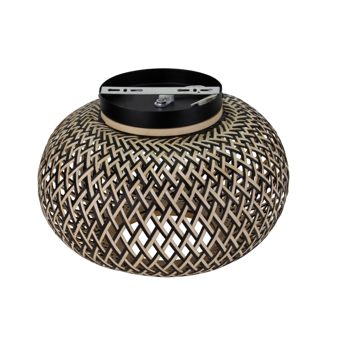 Lampada da soffitto Vari variopinte – Bambù – Ø38 cm – Naturale e Nero