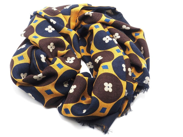 Double Layer Scarf in Pattern