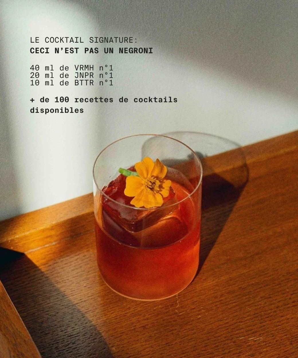 negroni sans alcool recette vermouth bitter gin cocktails sans alcool bttr vrmh jnpr spiritueux sans alcool amer