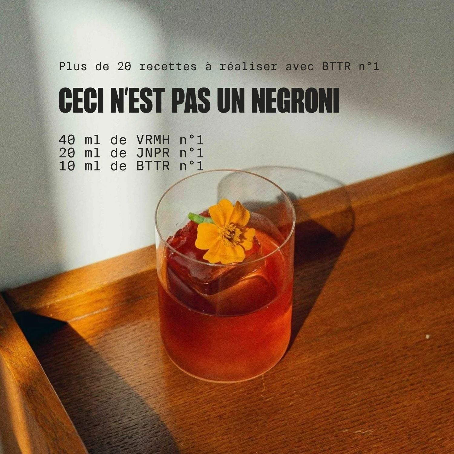 BTTR n°1 - Non-Alcoholic Bitter Aperitif