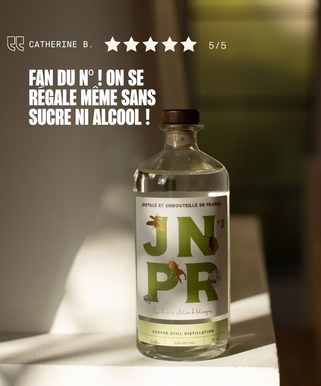JNPR n°3 - Alcohol-Free and Sugar-Free Spirit