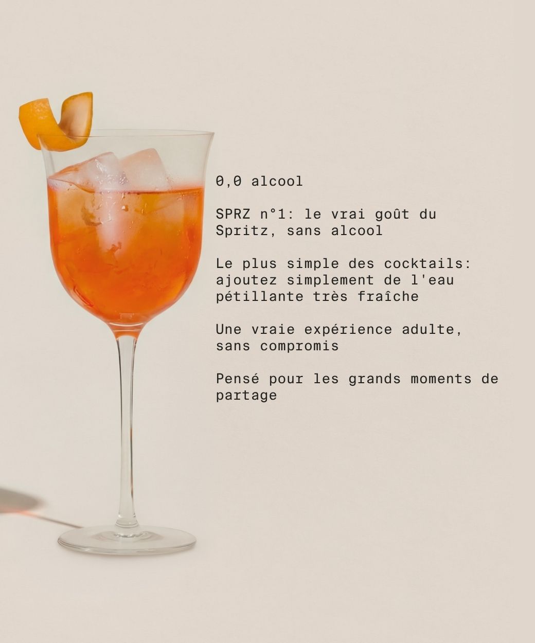 spritz sans alcool campari apérol jnpr italie spiritueux sans alcool cocktails