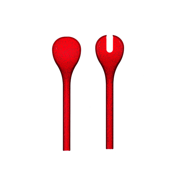SALAD TOOLS - RED - MEMENTO SYNTH