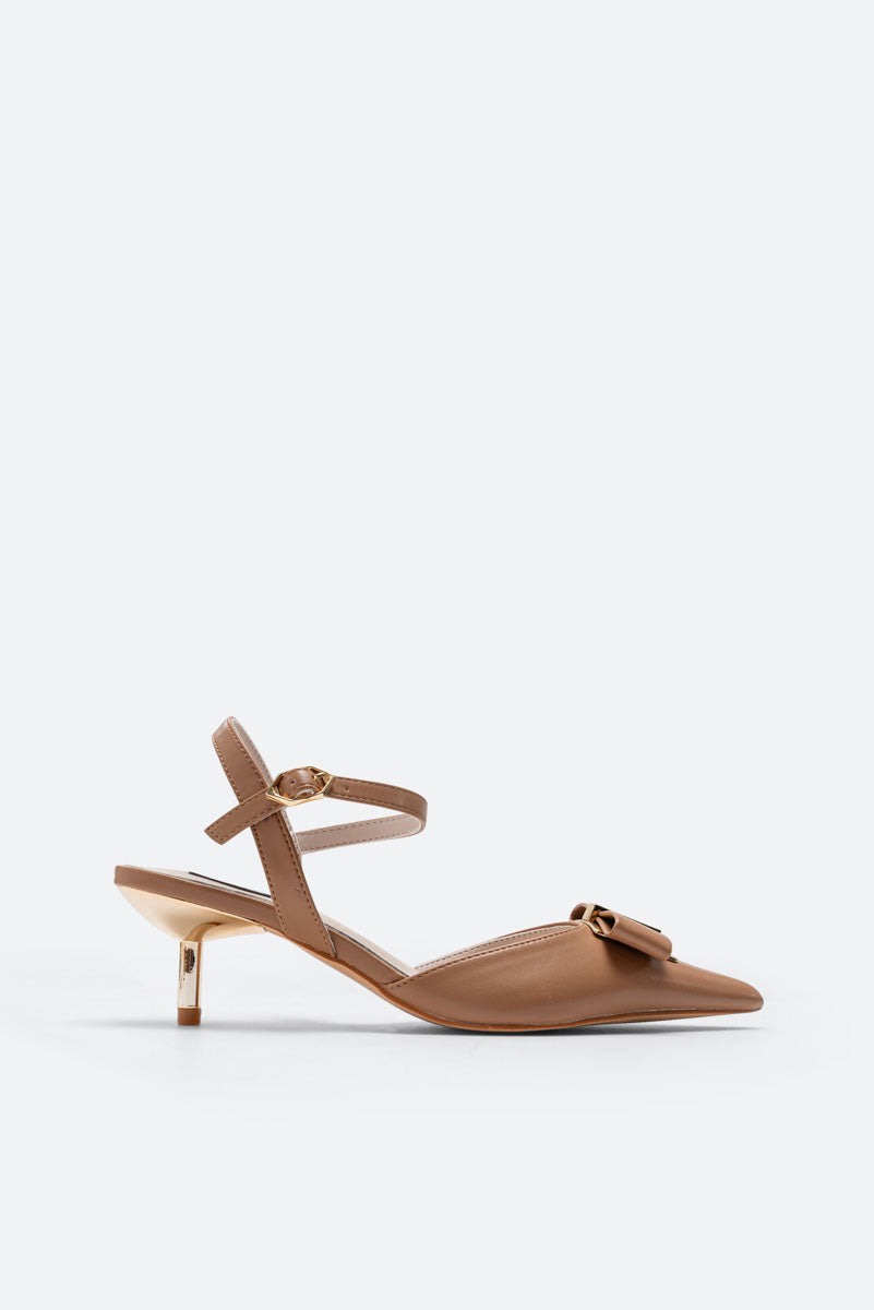 Logan Low Sandal Calf PU Leather