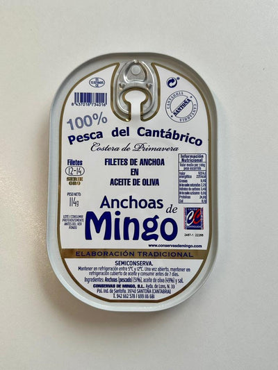 ANCHOVAS SANTOÑA – Lata com 10 Filés