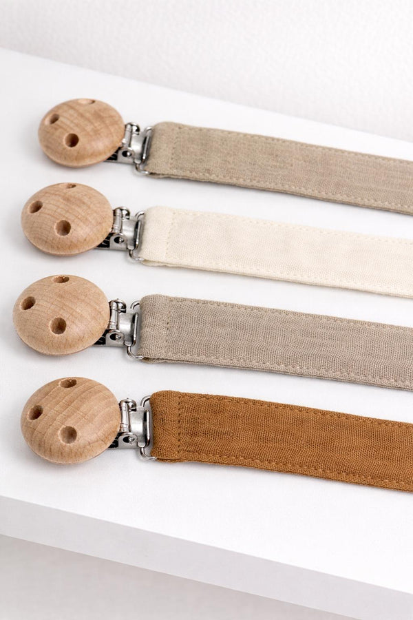 Cotton Pacifier Clip