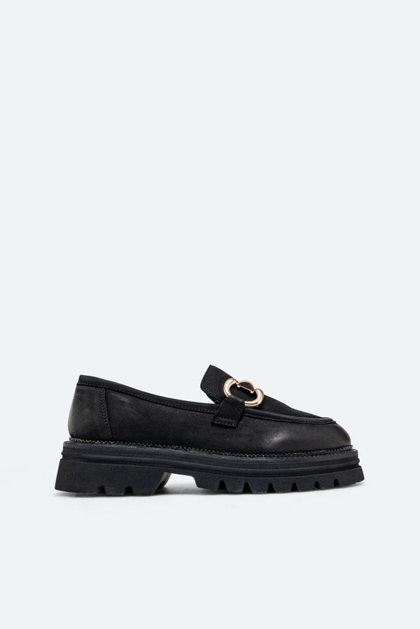 Black Bell Loafer