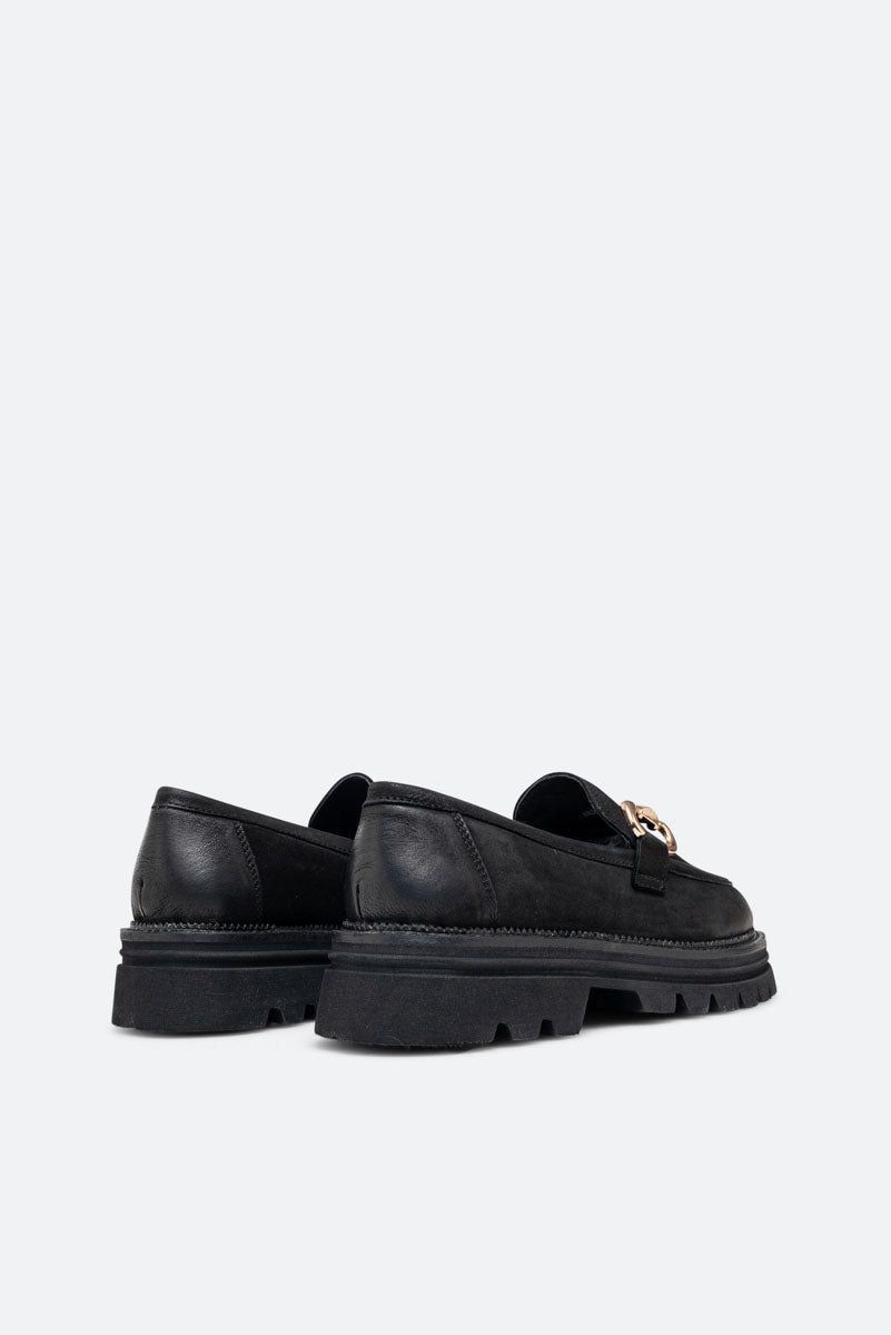 Black Bell Loafer