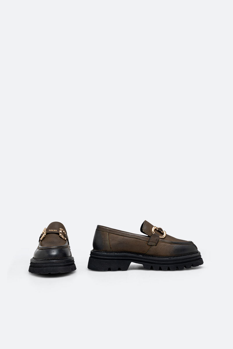 Bell Khaki Loafer
