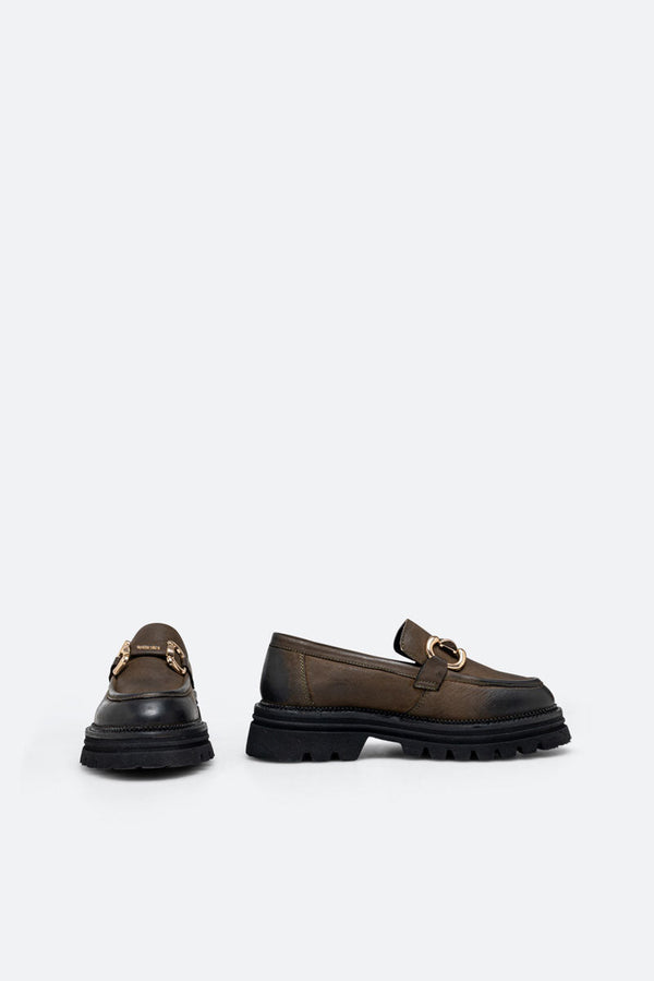 Bell Khaki Loafer