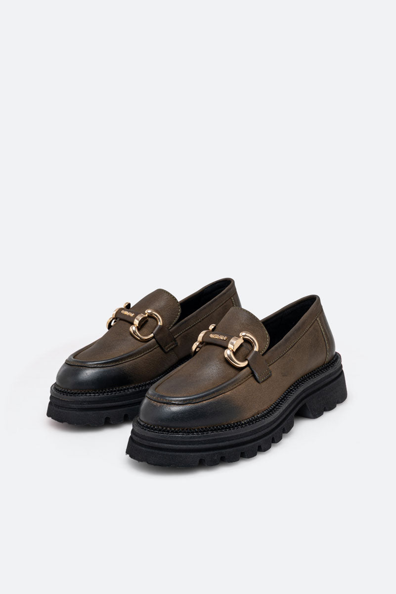 Bell Khaki Loafer