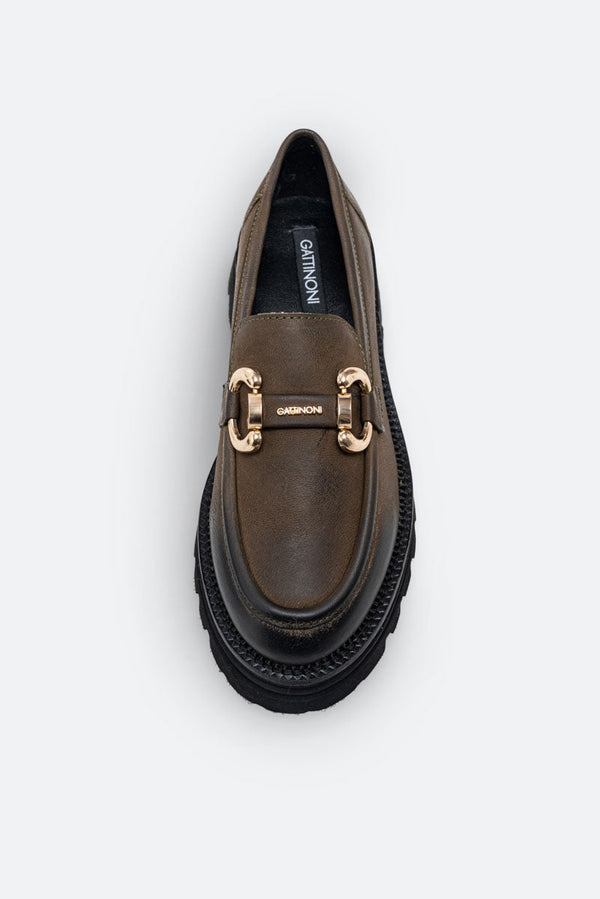 Bell Khaki Loafer