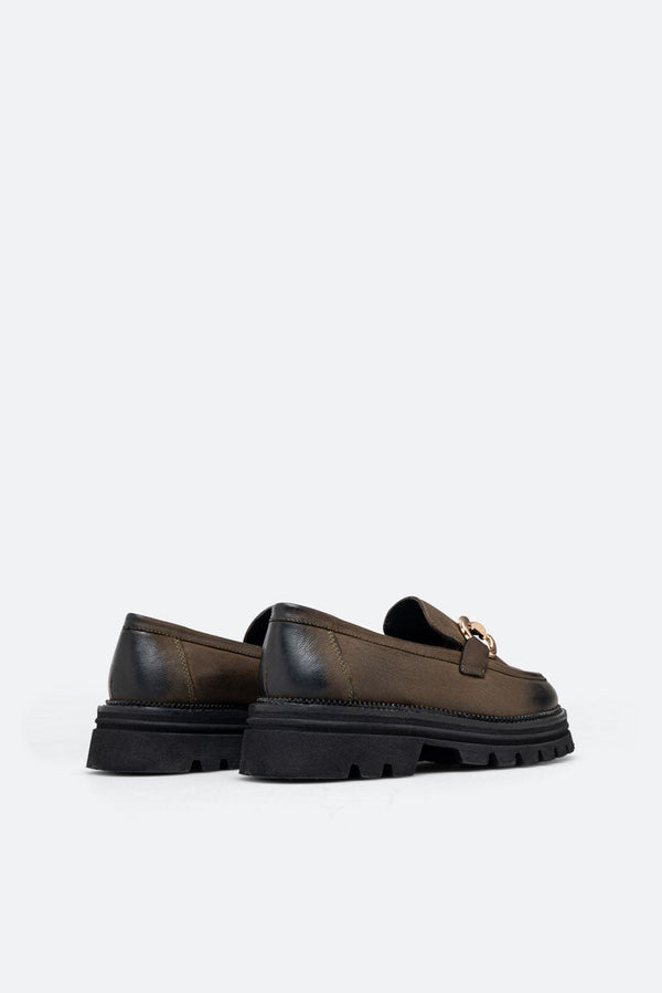 Bell Khaki Loafer