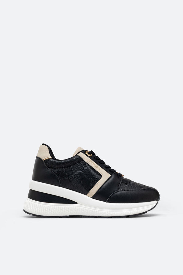 Sneaker New Edison PU Planetarium Zwart
