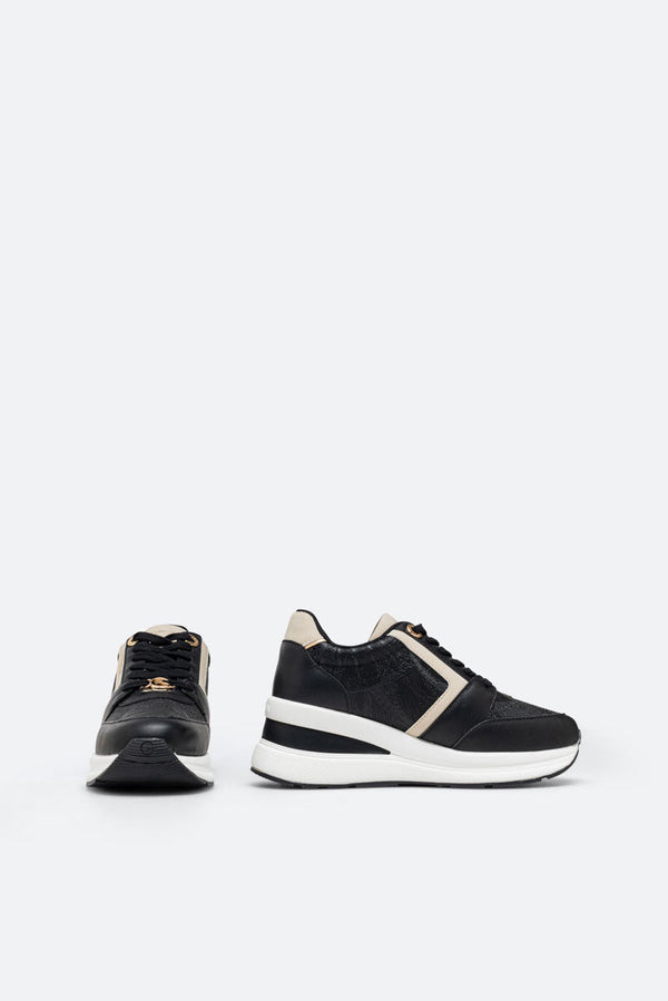 Sneaker New Edison PU Planetarium Zwart