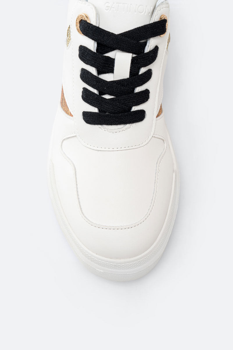Baskets Blanches Classiques Leon