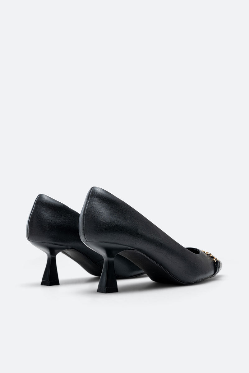 Emily Black Pumps