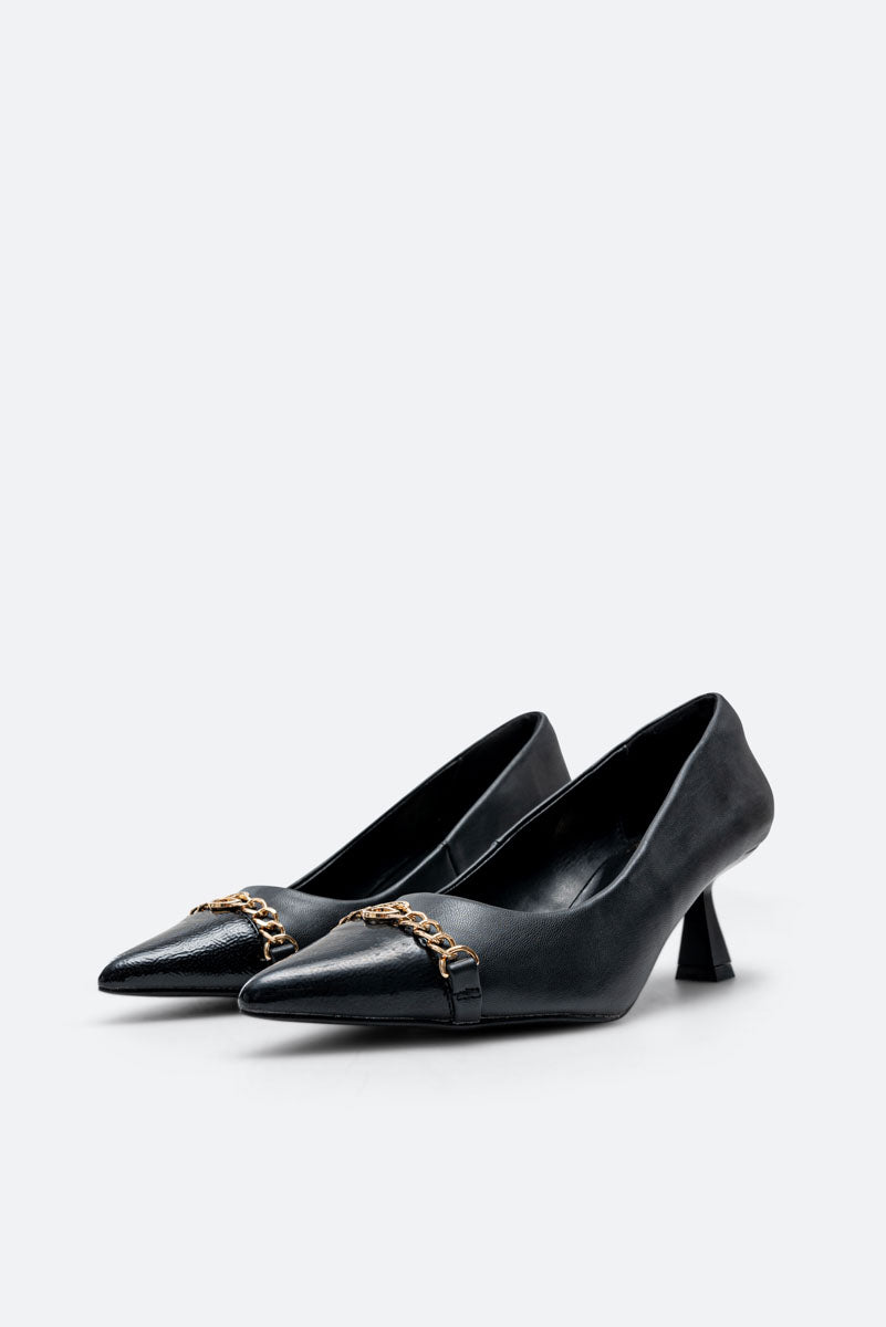 Emily Black Pumps