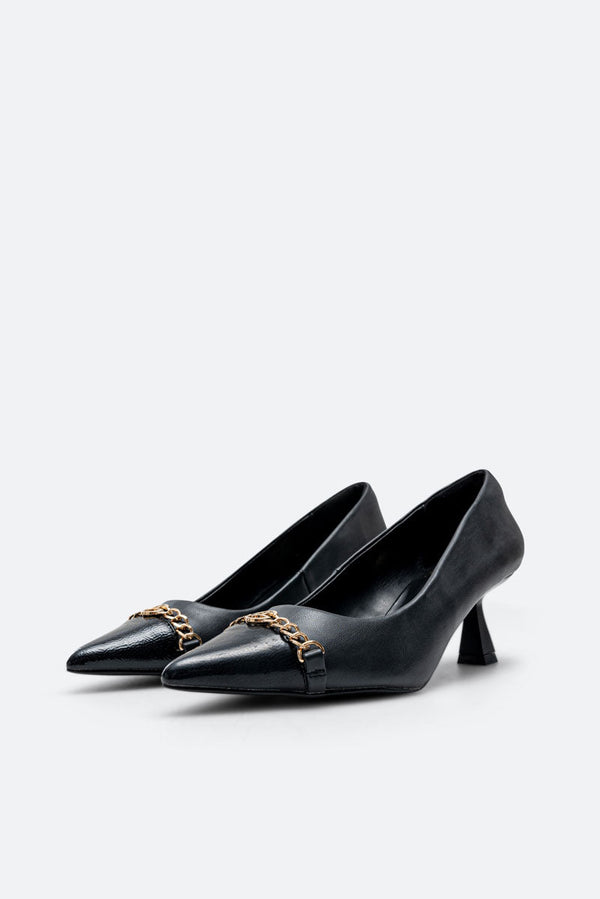 Emily Black Pumps