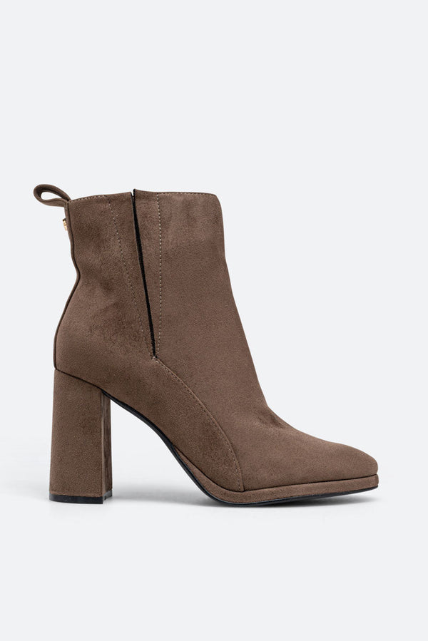 Mercy Suede PU Ankle Boot