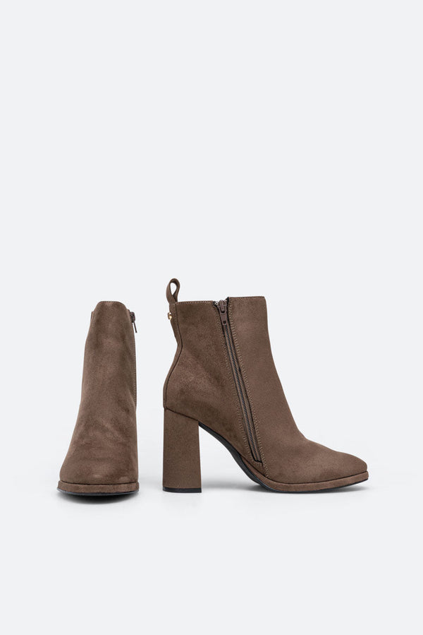 Mercy Suede PU Ankle Boot