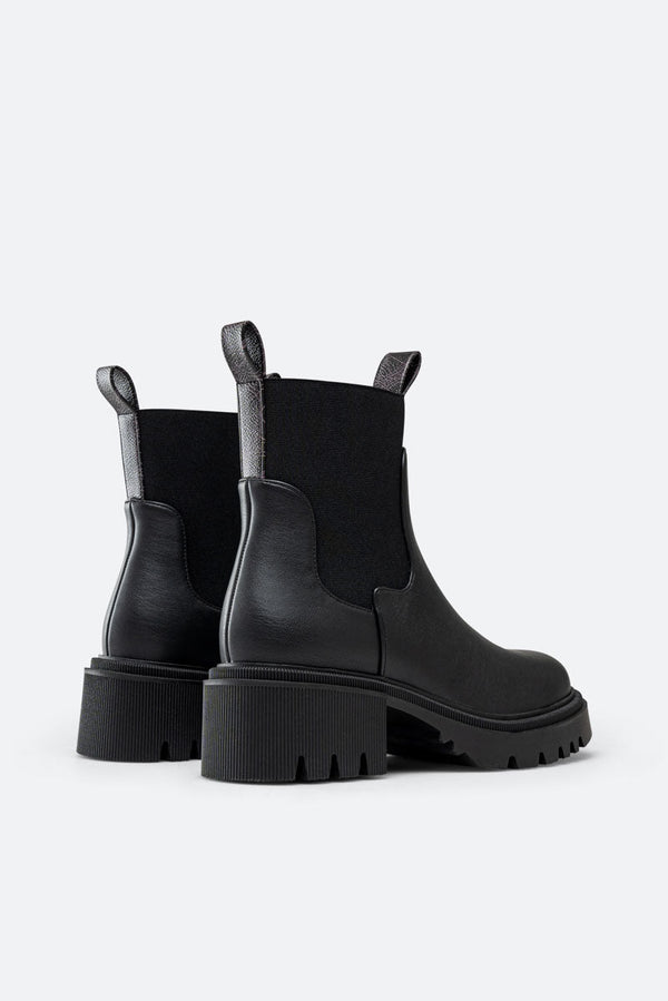 Bottines Chelsea Mono Noires
