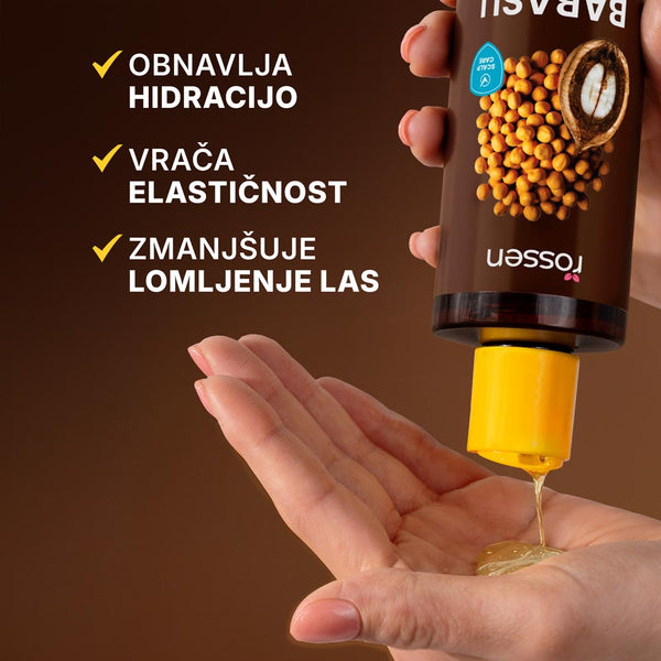 Champú multivitamínico de Babassu y Fenogreco