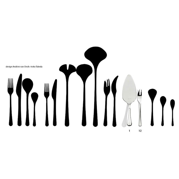 SERAFINO - 13 PIECE DESSERT SET - SERAFINO ZANI