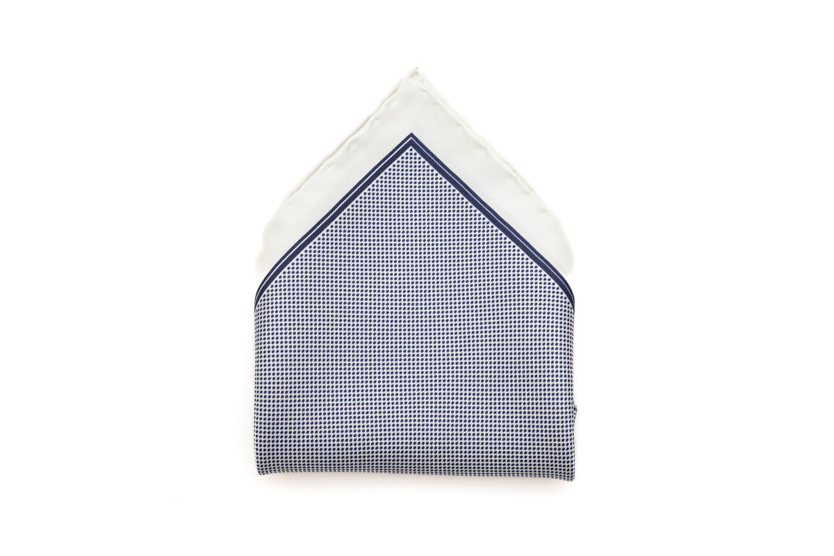 Elegant silk clutch