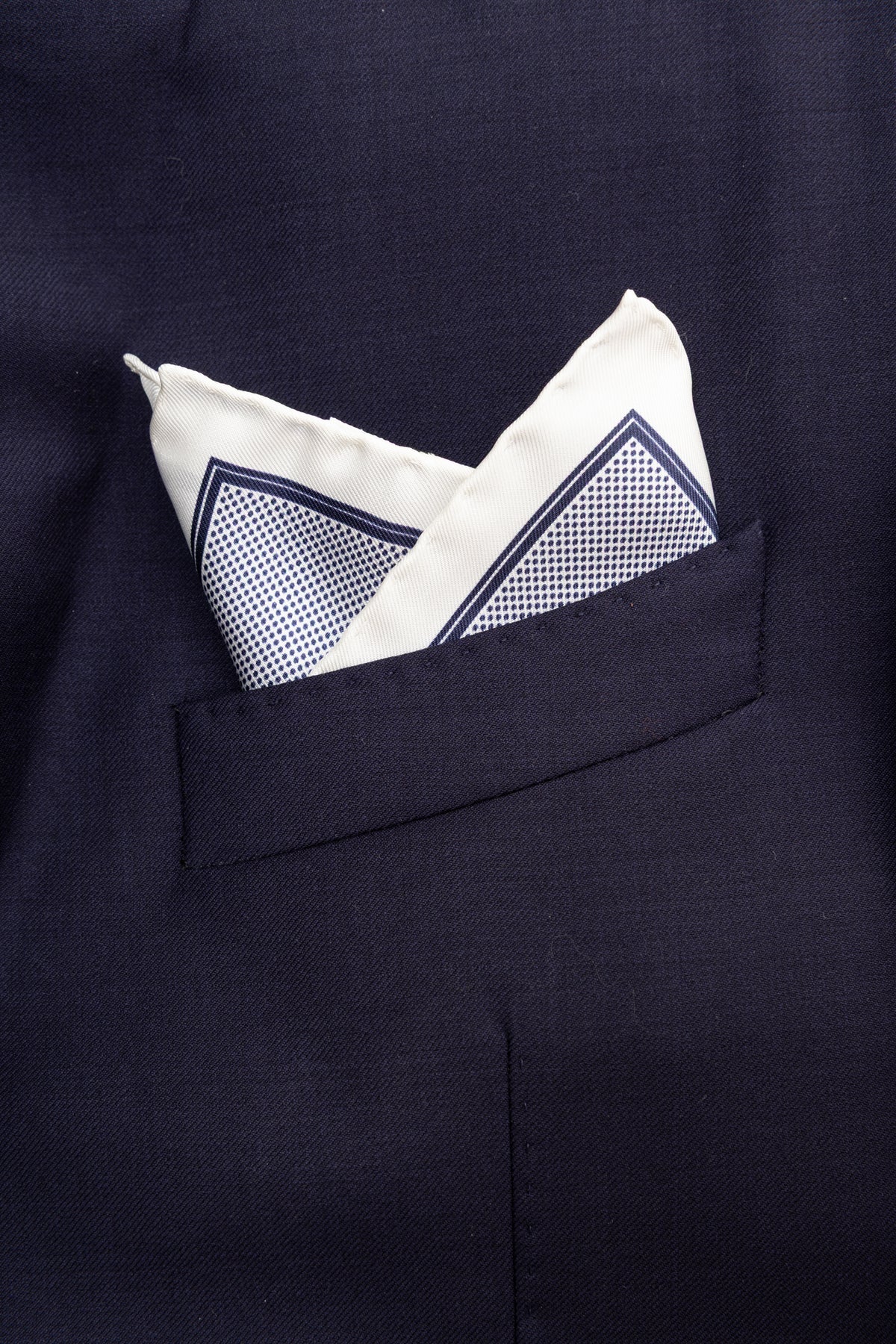 Elegant silk clutch