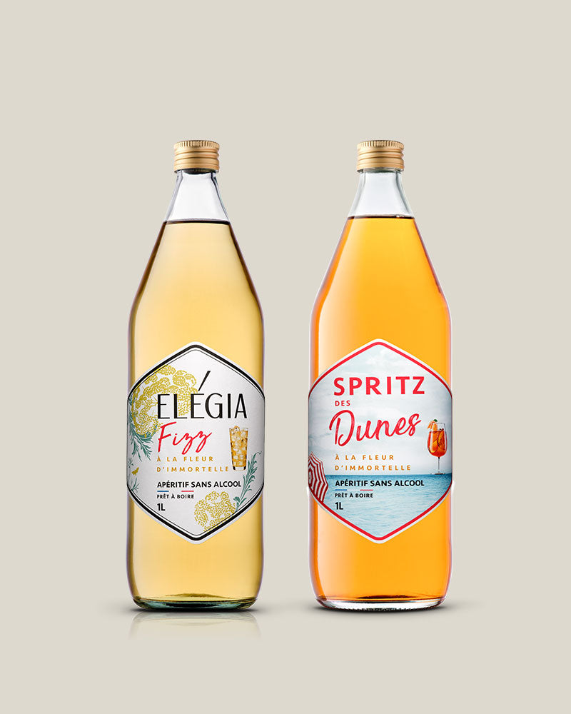 Non-Alcoholic Duo Pack – Spritz des Dunes + Elégia Fizz