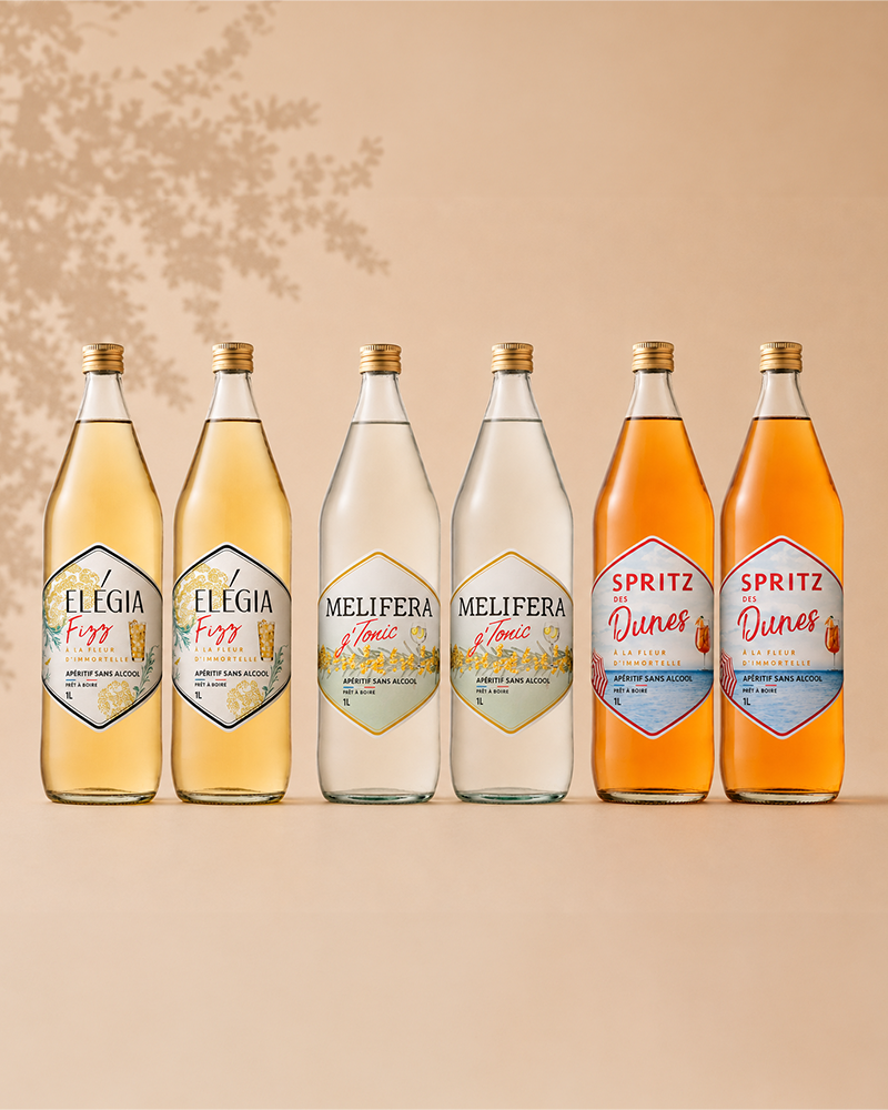 Pack Summer Body Melifera — 6 bouteilles cocktails sans alcool prêts à boire 1L
