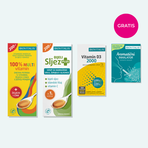 BIOVITALIS Paket za imunitet (6-12 godina)