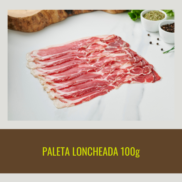 2 Blister of sliced shoulder 100 gr/unit
