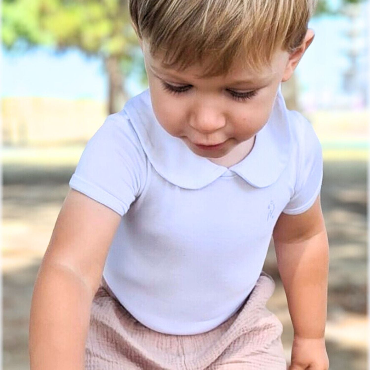 Picci Baby Bodysuit with Collar