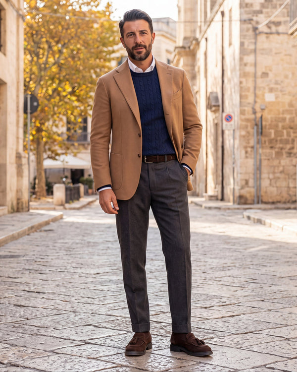 PISA - Brown Suede