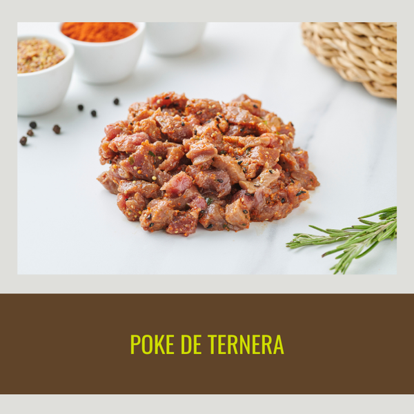 2 Poke de ternera macerado de 150 g/unidad