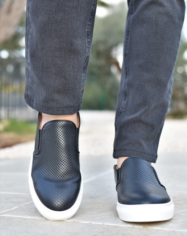 PONZA - Black Leather