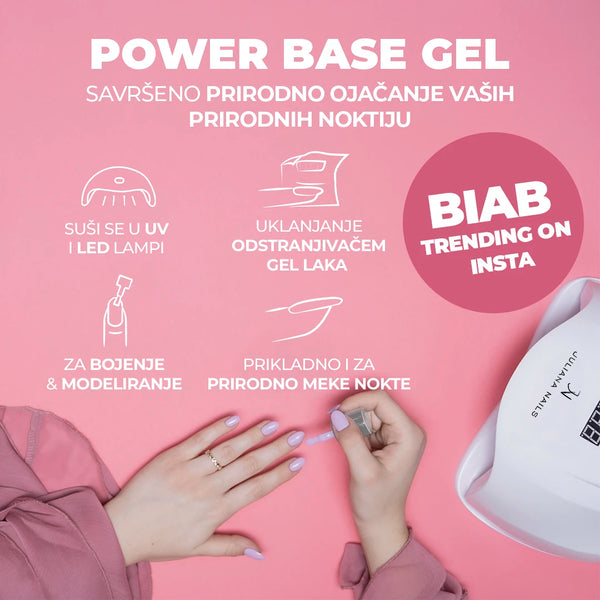 Power Base Gel - Milky White