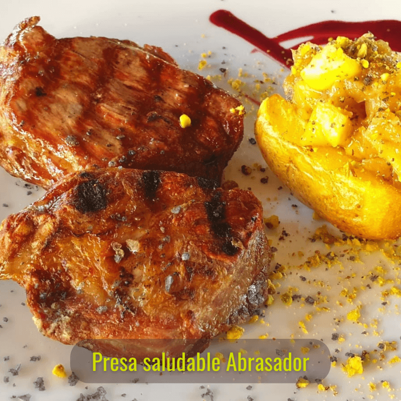 8 Abrasador Pork Shoulder Steaks, 1 kg, in 4 pack