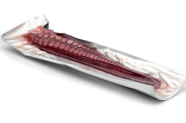 Octopus cooked in its own juice